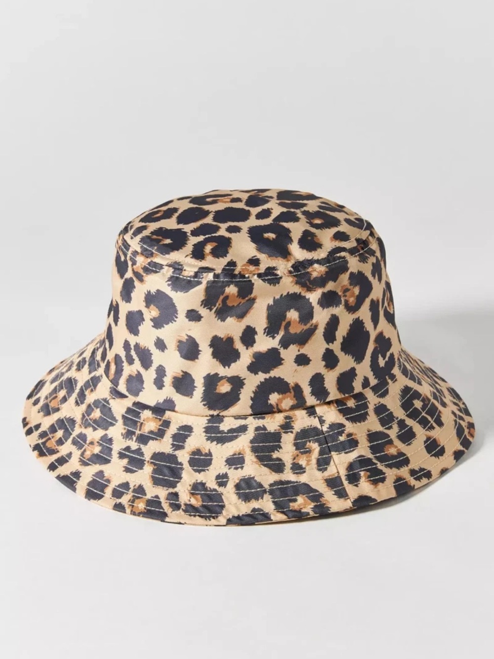 Loeffler Randall Leopard Bucket Hat